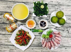 MENU 21 - MỰC TRỨNG HẤP